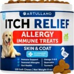 Suplemento Mastigable para Alergias y Picazón en Perros Artullano