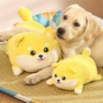 Pelúcia Calmante com Squeaky para Filhotes - Higiene Dental