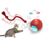 Bola Rolante Super Drive com Cauda Mágica para Gatos - Vários Estilos