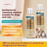 Champú antifúngico para perros y gatos con piel sensible