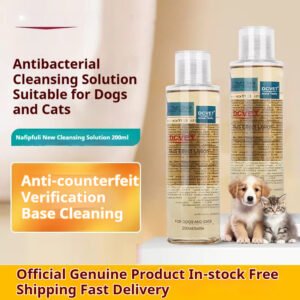 Shampoo Antifúngico para Cães e Gatos — Combate Fungos e Ácaros em Pele Sensível