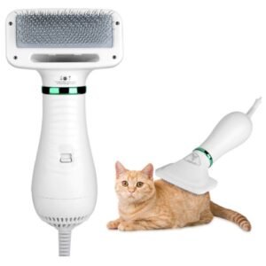 Secador com Escova All-in-One para Pets — Bivolt com Acessórios