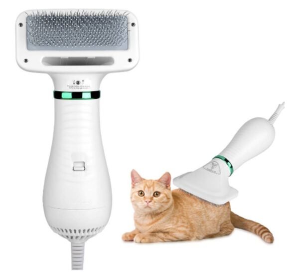 Secador com Escova All-in-One para Pets — Bivolt com Acessórios