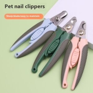 Tesoura de Unhas para Pets — 3 Cores Pastel