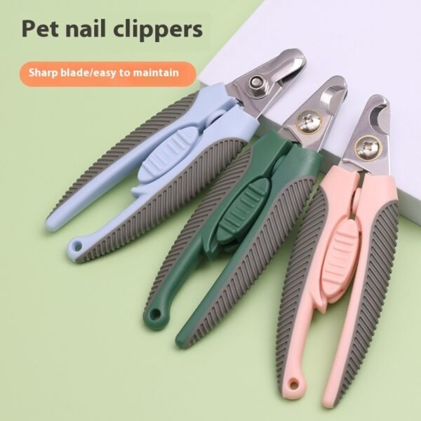 Tesoura de Unhas para Pets — 3 Cores Pastel