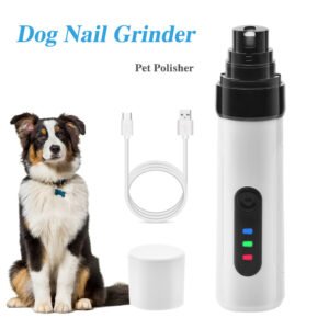 Lixador Elétrico de Unhas Silencioso para Pets — Recarregável USB