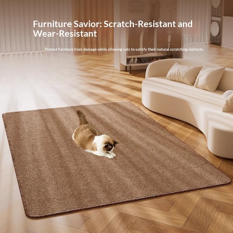 Tapete Sisal Resistente a Pets para Sala