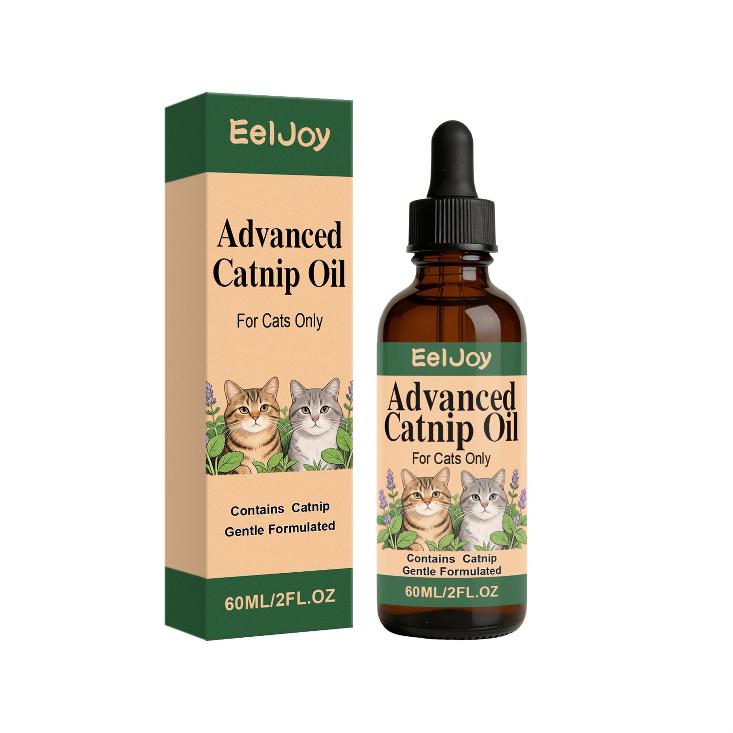 Óleo de Catnip Avançado para Gatos — 60ml