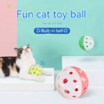 Balles à grelots interactives pour chat