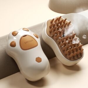 Escova Spray com Vaporizador para Pets Premium  — Massagem e Hidratação