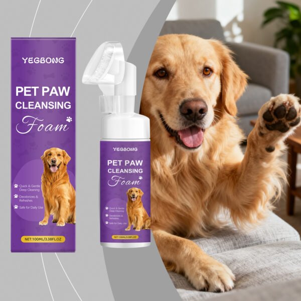 Espuma de Limpeza para Patas de Pets — 100ml