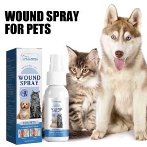 Spray Cicatrizante para Feridas em Cães e Gatos — Cuidado com a Pele 30ml