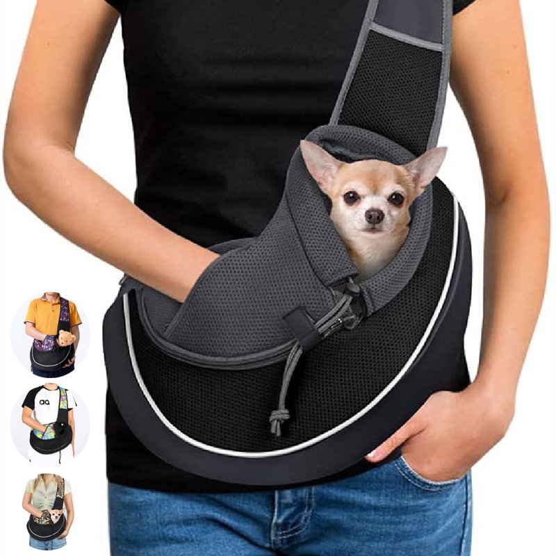 Bolsa Transversal Respirável para Transportar Pets — Feminina