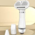 Secador de Pelos com Escova Integrada para Pets — 4ª Geração