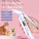Tesoura Cortadora de Unhas para Pets — Branca HZ8