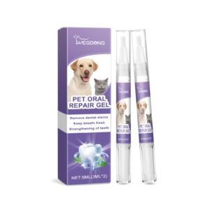 Gel Reparador Bucal para Pets — Cuidado Gengival com Extrato de Camomila e Hortelã