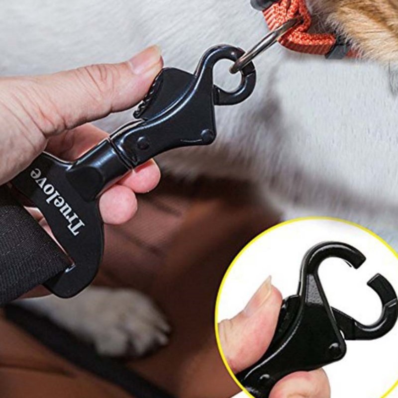 Suporte Fixador de Cinto para Pets no Carro — Alumínio