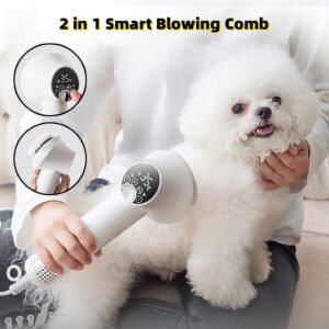 Secador Inteligente para Pets — Grooming Profissional Golden Retriever