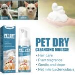 Banho a Seco em Espuma para Cães e Gatos — Limpeza Sem Água 60ml