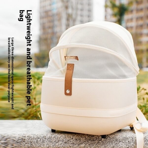 Mochila Extragrande para Pets com Seda — Gatos até 18kg