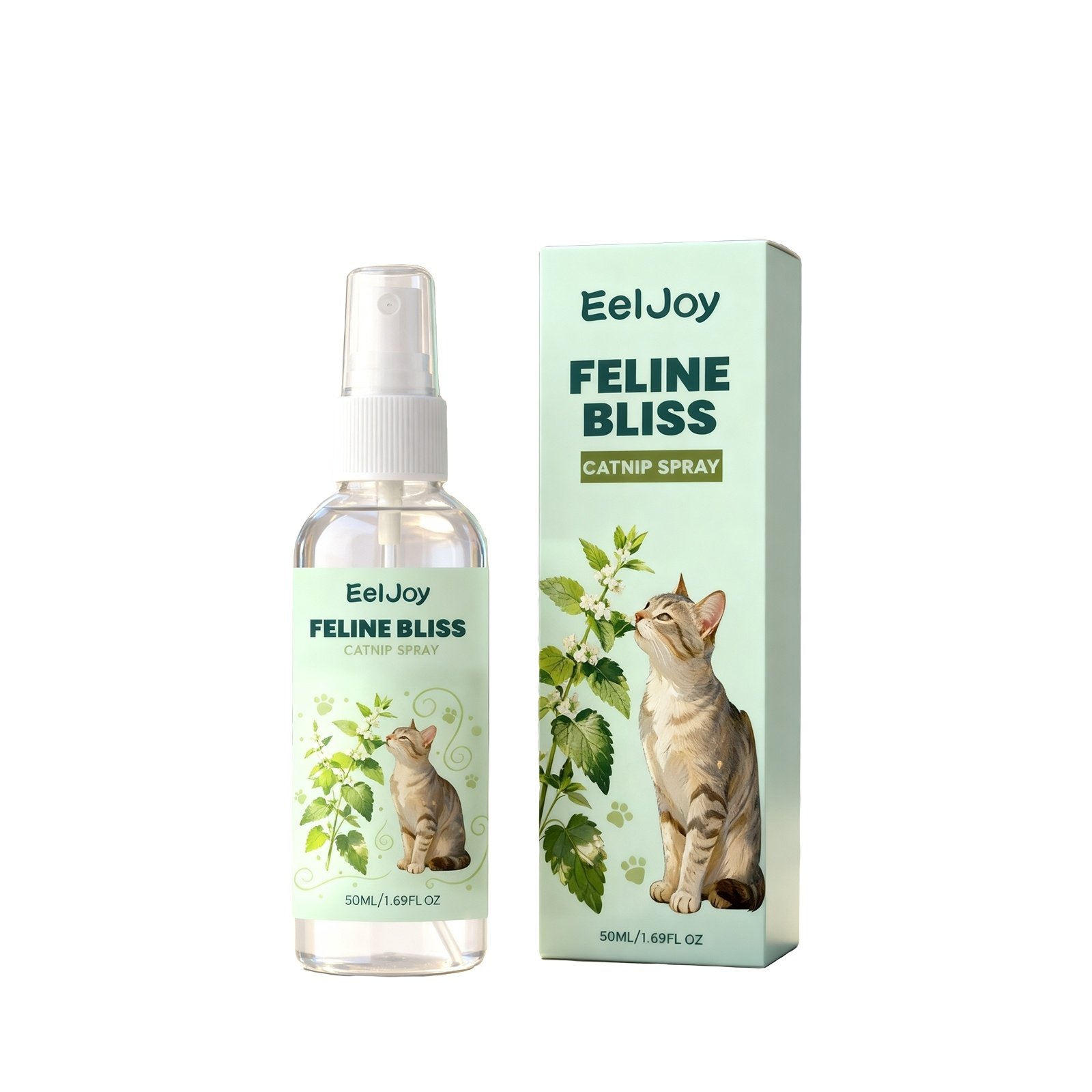 Spray de Catnip Interativo para Gatos — 50ml